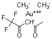 CAS 登录号：63470-53-1， (SP-4-3)-二甲基(1,1,1-三氟-2,4-戊烷二酮)-金