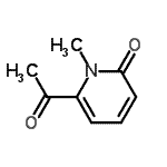 CAS 登录号：63486-88-4， 6-乙酰基-1-甲基-2(1H)-吡啶酮