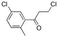 CAS#: 63549-33-7, 3-Chloro-1-(5-Chloro-2-Methylphenyl)-1-Propanone