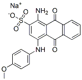 CAS#: 63589-10-6, Sodium 1-Amino-4-P-Anisidino-9,10-Dihydro-9,10-Dioxoanthracene-2-Sulphonate