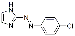 CAS 登录号：63589-28-6， 2-[(4-氯苯基)偶氮]-1H-咪唑