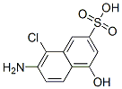 CAS 登录号：6361-45-1， 6-氨基-5-氯-1-萘酚-3-磺酸