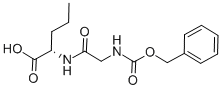 CAS#: 63623-57-4, 2-[[2-(Phenylmethoxycarbonylamino)acetyl]amino]pentanoic acid