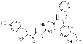 CAS#: 63631-40-3, L-Tyrosyl-D-Alanylglycyl-L-Phenylalanyl-D-Leucine
