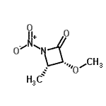 CAS#: 636563-99-0, (3R,4S)-3-Methoxy-4-methyl-1-nitro-2-azetidinone
