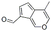 CAS 登录号：63661-79-0， 4-甲基环戊并[c]吡喃-7-甲醛