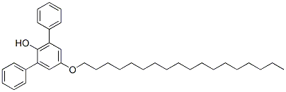 CAS 登录号：63671-76-1， 5'-(十八烷氧基)间三联苯-2'-醇