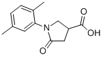 CAS 登录号：63674-68-0， 1-(2,5-二甲基苯基)-5-氧代吡咯烷-3-羧酸
