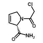 CAS#: 637018-79-2, (2S)-1-(Chloroacetyl)-2,5-dihydro-1H-pyrrole-2-carboxamide
