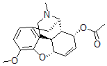 CAS#: 63732-60-5, 6,7-Didehydro-4,5alpha-Epoxy-3-Methoxy-17-Methylmorphinan-8alpha-Ol Acetate
