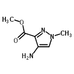 CAS 登录号：637336-53-9， 甲基4-氨基-1-甲基-1H-吡唑-3-羧酸酯