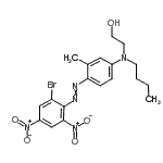 CAS#: 6374-03-4, 2-[{4-[(2-Bromo-4,6-Dinitrophenyl)Diazenyl]-3-Methylphenyl}(Butyl)Amino]Ethanol