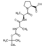 CAS 登录号：63769-98-2， N-{[(2-甲基-2-丙基)氧基]羰基}-L-丙氨酰-L-丙氨酰-L-脯氨酸