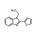CAS 登录号：637754-54-2， 1-乙基-2-(2-呋喃基)-1H-苯并咪唑