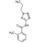 CAS 登录号：638145-76-3， 2-甲基-N-(2-丙基-2H-四唑-5-基)苯甲酰胺