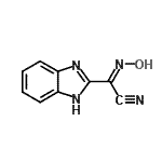 CAS 登录号：63823-75-6， (2E)-1H-苯并咪唑-2-基(羟基亚胺)乙腈