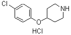 CAS 登录号：63843-53-8， 4-(4-氯苯氧基)-哌啶盐酸盐(1:1)