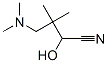 CAS 登录号：63867-27-6， 3,3-二甲基-4-二甲基氨基-2-羟基丁腈