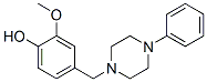 CAS#: 63867-54-9, 4-[(4-Phenyl-1-Piperazinyl)Methyl]-2-Methoxyphenol