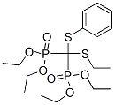 CAS 登录号：63869-22-7， [(乙硫基)(苯基硫代)亚甲基]二膦酸四乙酯