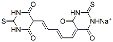 CAS#: 63870-35-9, 5-[5-(Hexahydro-4,6-Dioxo-2-Thioxo-5-Pyrimidinyl)Penta-2,4-Dienylidene]Dihydro-2-Thioxopyrimidine-4,6(1H,5H)-Dione, Monosodium Salt