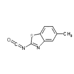 CAS#: 63876-63-1, 2-Isocyanato-5-methyl-1,3-benzothiazole
