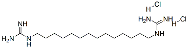 CAS 登录号：63885-29-0， N,N'''-1,14-十四烷二基二胍二盐酸盐