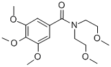 CAS#: 63886-98-6, N,N-Bis(2-Methoxyethyl)-3,4,5-Trimethoxybenzamide