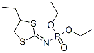 CAS 登录号：63907-31-3， N-(4-乙基-1,3-二噻戊环-2-亚基)膦酰胺酸 O,O-二乙酯