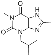 CAS 登录号：63908-28-1， 1,8-二甲基-3-异丁基-黄嘌呤