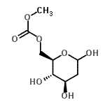 CAS 登录号：639086-54-7， 2-脱氧-6-O-(甲氧羰基)-D-阿拉伯糖-吡喃己糖