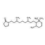 CAS#: 63913-39-3, 1-[3,7-Dimethyl-9-(2,2,6-trimethylcyclohexyl)nonyl]-2-pyrrolidinone