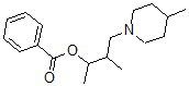CAS 登录号：63916-76-7， 1,2-二甲基-3-(4-甲基哌啶基)丙基苯甲酸酯