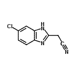 CAS#: 63928-16-5, (6-Chloro-1H-benzimidazol-2-yl)acetonitrile