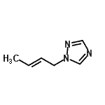 CAS#: 63935-99-9, 1-[(2E)-2-Buten-1-yl]-1H-1,2,4-triazole