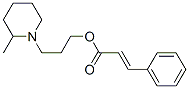 CAS 登录号：63938-15-8， 3-苯基丙烯酸 3-(2-甲基哌啶基)丙基酯