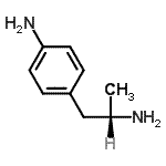 CAS 登录号：63949-92-8， 4-[(2S)-2-氨基丙基]苯胺