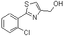 CAS 登录号：639517-86-5， [2-(2-氯苯基)-1,3-噻唑-4-基]甲醇