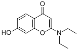 CAS 登录号：63961-71-7， 2-(二乙基氨基)-7-羟基色原酮