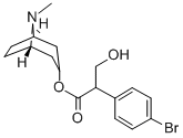 CAS#: 63978-22-3, 4-Bromo-alpha-(Hydroxymethyl)Benzeneacetic Acid 8-Methyl-8-Azabicyclo[3.2.1]Octan-3-Yl Ester