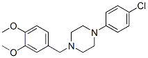 CAS#: 63978-30-3, 1-(3,4-Dimethoxybenzyl)-4-(4-Chlorophenyl)Piperazine