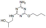 CAS 登录号：63979-31-7， 1-[(6-丁氧基-4-氨基-1,3,5-三嗪-2-基)氨基]-2-丙醇