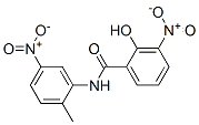 CAS 登录号：63981-15-7， 2-羟基-N-(2-甲基-5-硝基苯基)-3-硝基苯甲酰胺