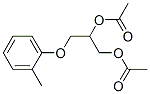 CAS 登录号：63991-86-6， 3-(邻甲苯氧基)-1,2-丙烷二醇二乙酸酯