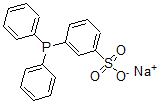 CAS 登录号：63995-75-5， 3-(二苯基膦基)-苯磺酸钠盐(1:1)