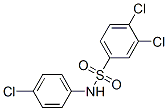 CAS 登录号：640-59-5， 3,4-二氯-N-(4-氯苯基)苯磺酰胺
