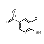 CAS#: 64007-60-9, 3-Chloro-5-nitro-2(1H)-pyridinethione