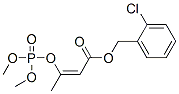 CAS 登录号：64011-78-5， 3-(二甲氧基亚膦酰氧基)-2-丁烯酸 2-氯苄基酯