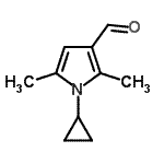 CAS#: 640264-45-5, 1-Cyclopropyl-2,5-dimethyl-1H-pyrrole-3-carbaldehyde