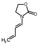 CAS 登录号：640287-79-2， 3-[(1E)-1,3-丁二烯-1-基]-1,3-恶唑烷-2-酮